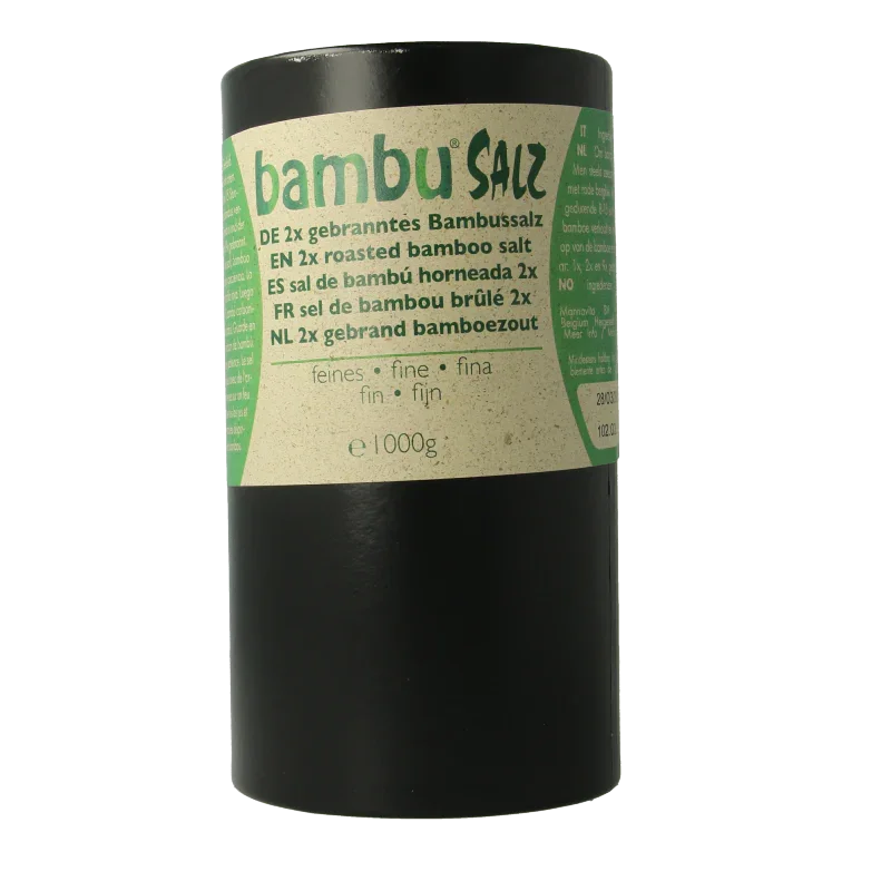 Bambu Salz Bamboezout fijn 2x gebrand 1 Kilogram