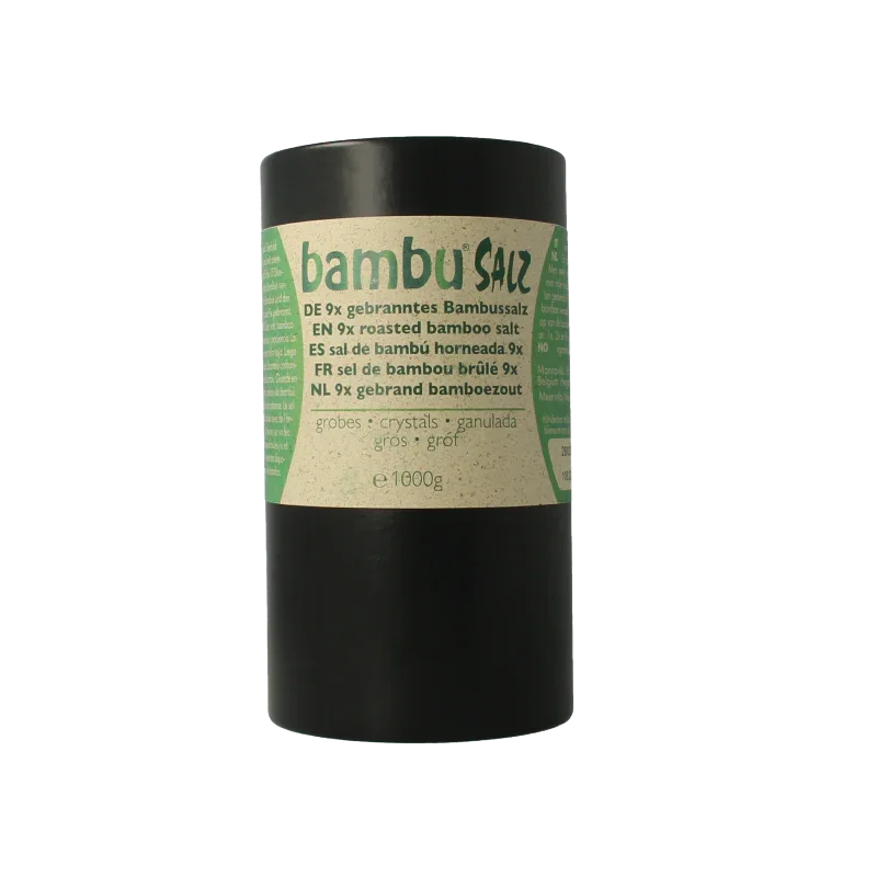 Bambu Salz Bamboezout grof 9x gebrand 1 Kilogram