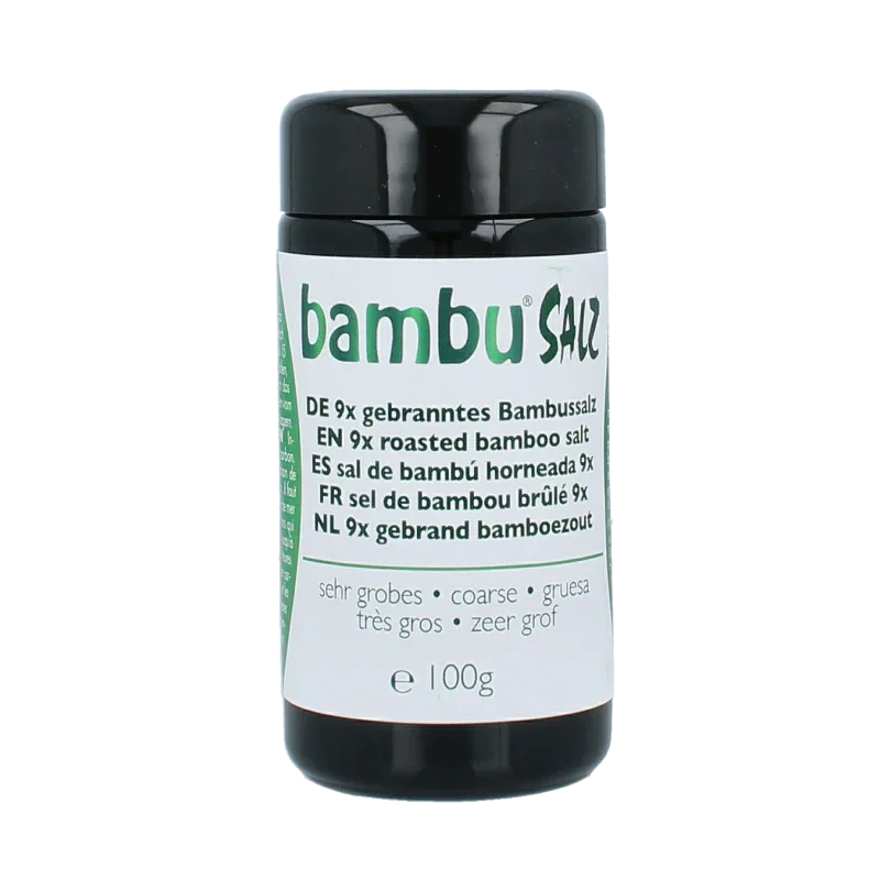 Bambu Salz Bamboezout zeer grof 9x gebrand 100 Gram