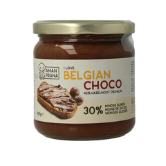 Amanprana I love Belgische choco bio 400.00 Gram
