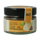 Amanprana Zwarte knoflookpoeder bio 60.00 Gram