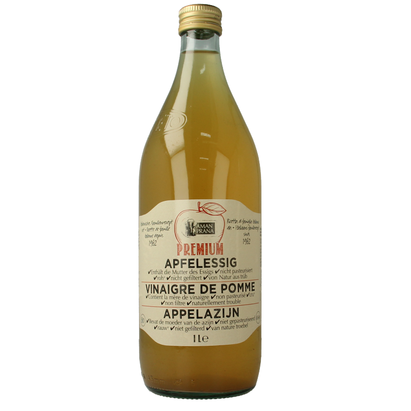 Amanprana Premium appelazijn bio 1 Liter