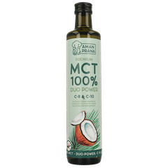 Amanprana MCT olie premium bio 500.00 Milliliter