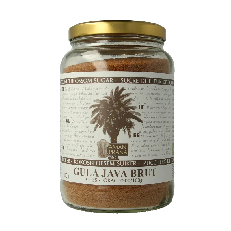 Amanprana Gula java brut bio 1 Kilogram