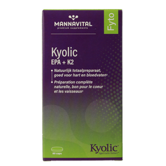 Mannavital Kyolic EPA & K2 80.00 Capsules
