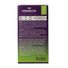 Mannavital Kyolic EPA & K2 80.00 Capsules