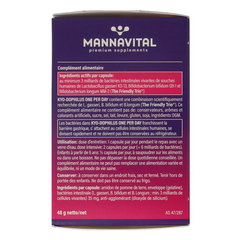 Mannavital Kyo dophilus 60.00 Capsules