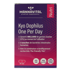 Mannavital Kyo dophilus 60.00 Capsules
