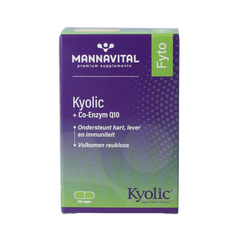 Mannavital Kyolic + co-enzym Q10 60.00 Capsules