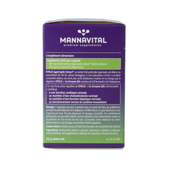 Mannavital Kyolic + co-enzym Q10 60.00 Capsules