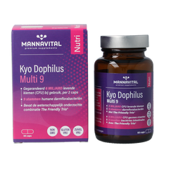 Mannavital Kyo dophilus multi 9 60 Capsules