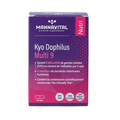 Mannavital Kyo dophilus multi 9 60.00 Capsules