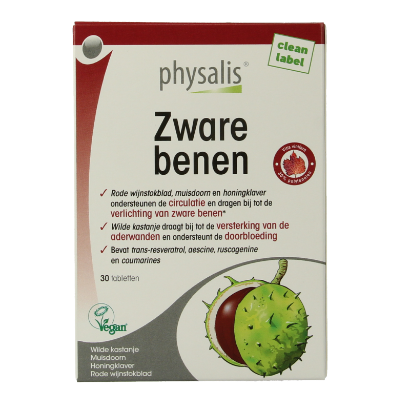 Physalis Zware benen 30 Tabletten