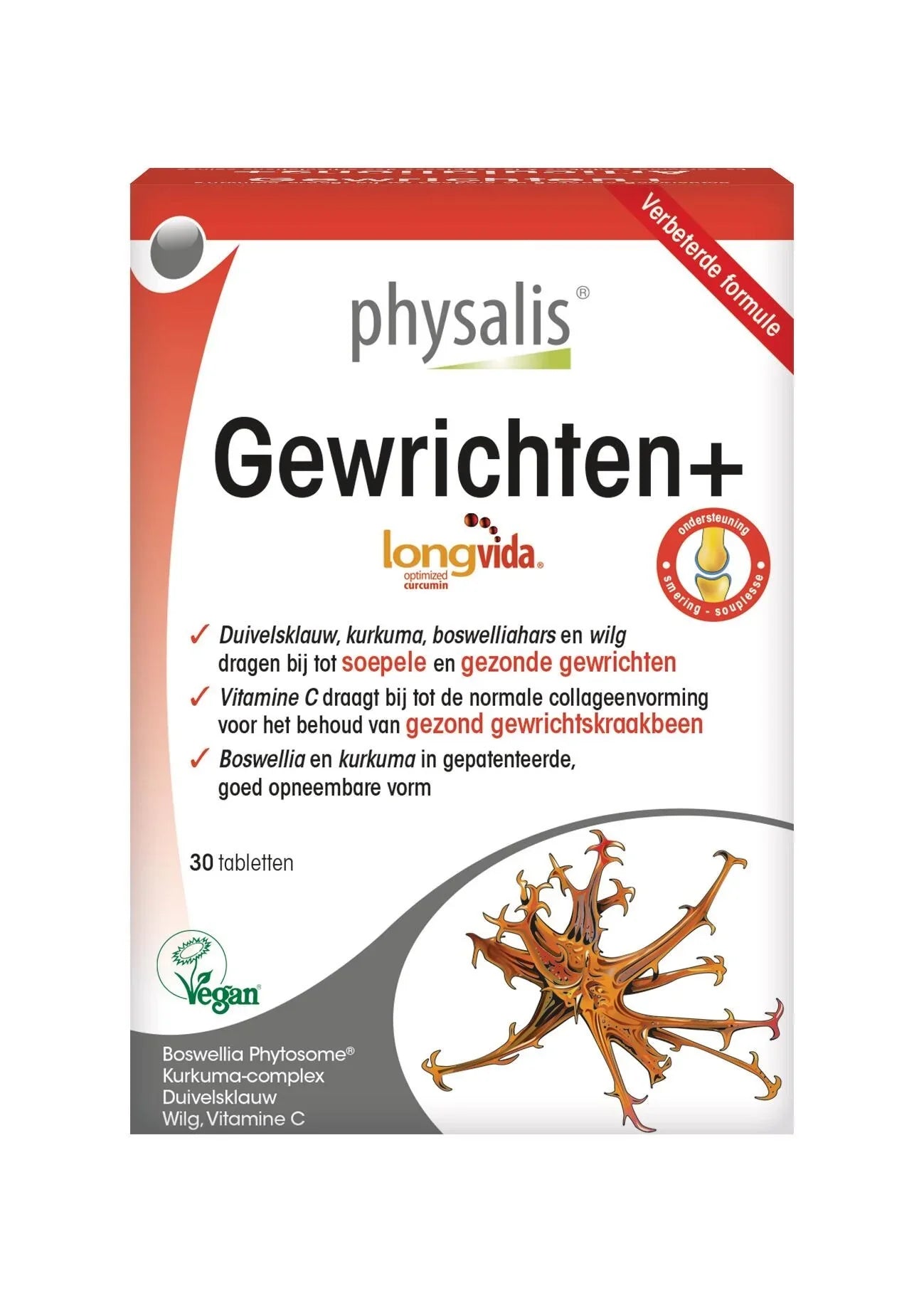 Physalis Gewrichten 30 Tabletten