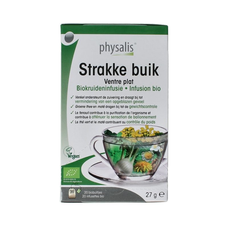 Physalis Strakke buik thee bio 20 Zakjes