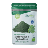 Biotona Chlorella & spirulina raw powder bio 200.00 Gram
