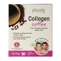 Physalis Collagen coffee fos 10 gram 12 Stuks
