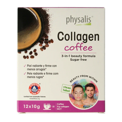 Physalis Collagen coffee fos 10 gram 12 Stuks