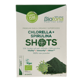 Biotona Chlorella spirulina shots 2.2 gram bio 20 Stuks