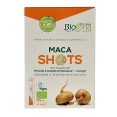 Biotona Maca shots 2.2 gram bio 20 Stuks