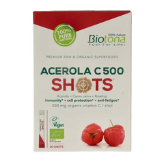 Biotona Acerola C 500 shots 2.2 gram bio 20 Stuks