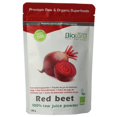 Biotona Red beet raw powder bio 150 Gram