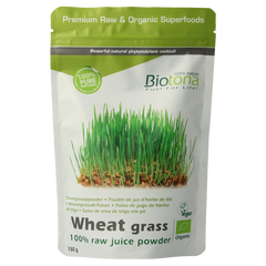 Biotona Wheat grass raw bio 150.00 Gram