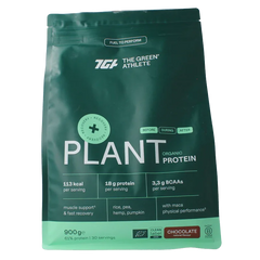 The Green Athlete Plant protein choco bio 900 Gram