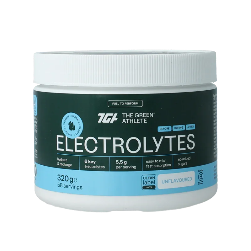 The Green Athlete Electrolytes pure 320 Gram