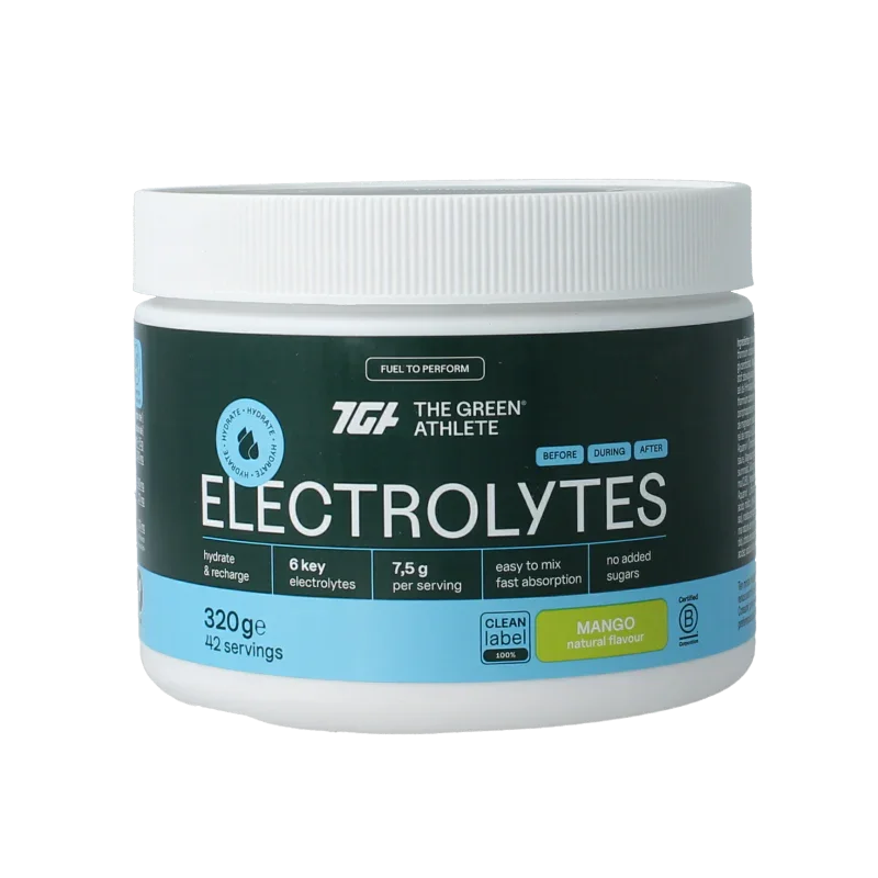The Green Athlete Electrolytes mango 320 Gram
