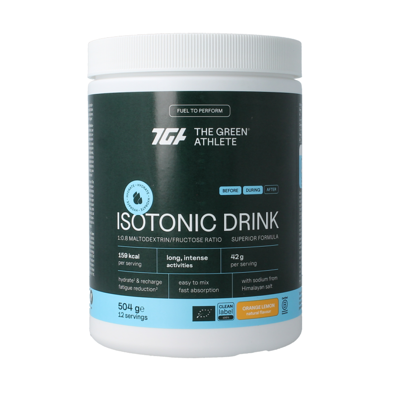 The Green Athlete Isotonic drink bio 504 Gram