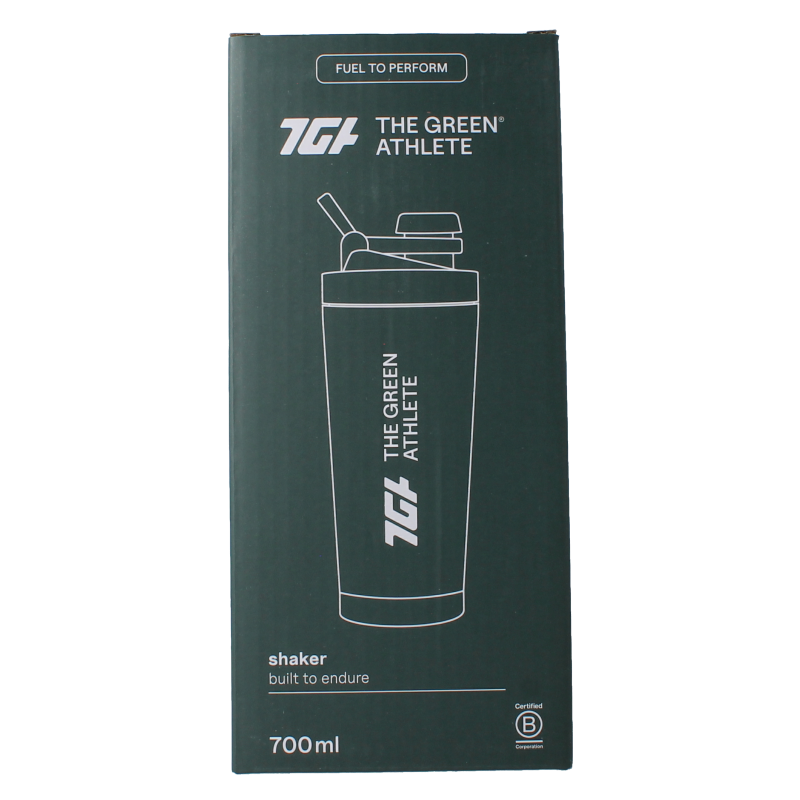The Green Athlete Shaker 700ml 1 Stuks