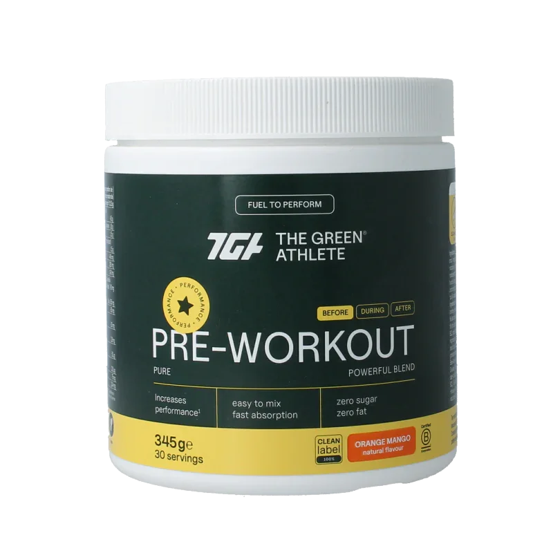 The Green Athlete Pre workout 345 Gram
