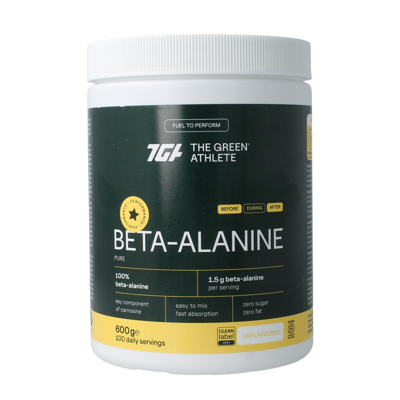 The Green Athlete Beta alanine 600 Gram