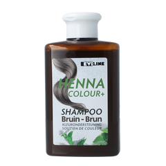 Henna Cure & Care Shampoo colour + bruin 300.00 Milliliter
