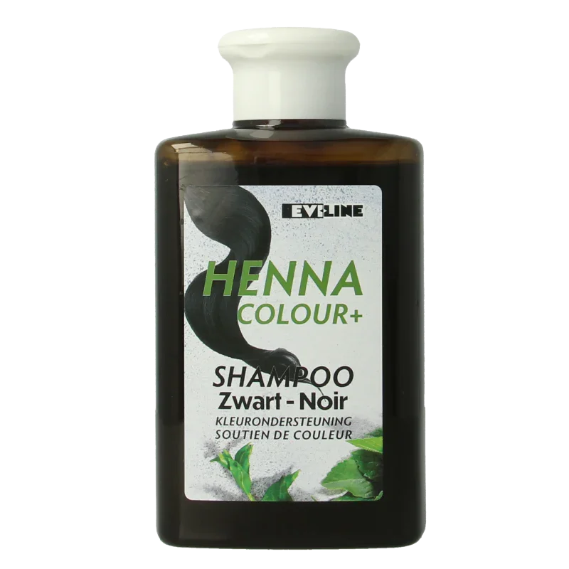 Henna Cure&Care Shampoo colour + zwart 300 Milliliter