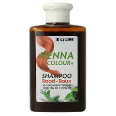 Henna Cure&Care Shampoo colour + rood 300.00 Milliliter