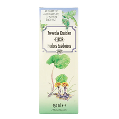 Marval&Vincent Zweedse kruiden elixer met kamfer 250 Milliliter