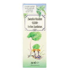 Marval&Vincent Zweedse kruiden elixer zonder kamfer 250 Milliliter