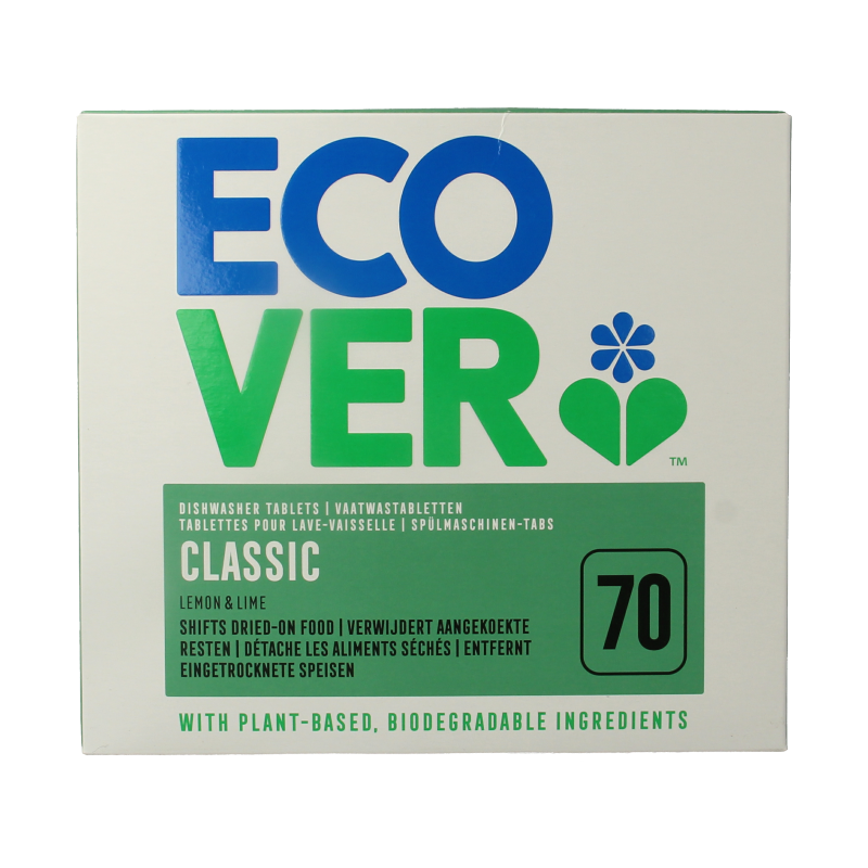 Ecover Vaatwasmachine tabletten 70 Tabletten