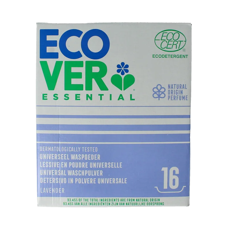 Ecover Essential waspoeder universal 1200 Gram