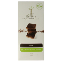 Balance Choco stevia tablet luxury puur 85 Gram
