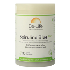 Be-Life Blauwe spirulina bio 30 Capsules