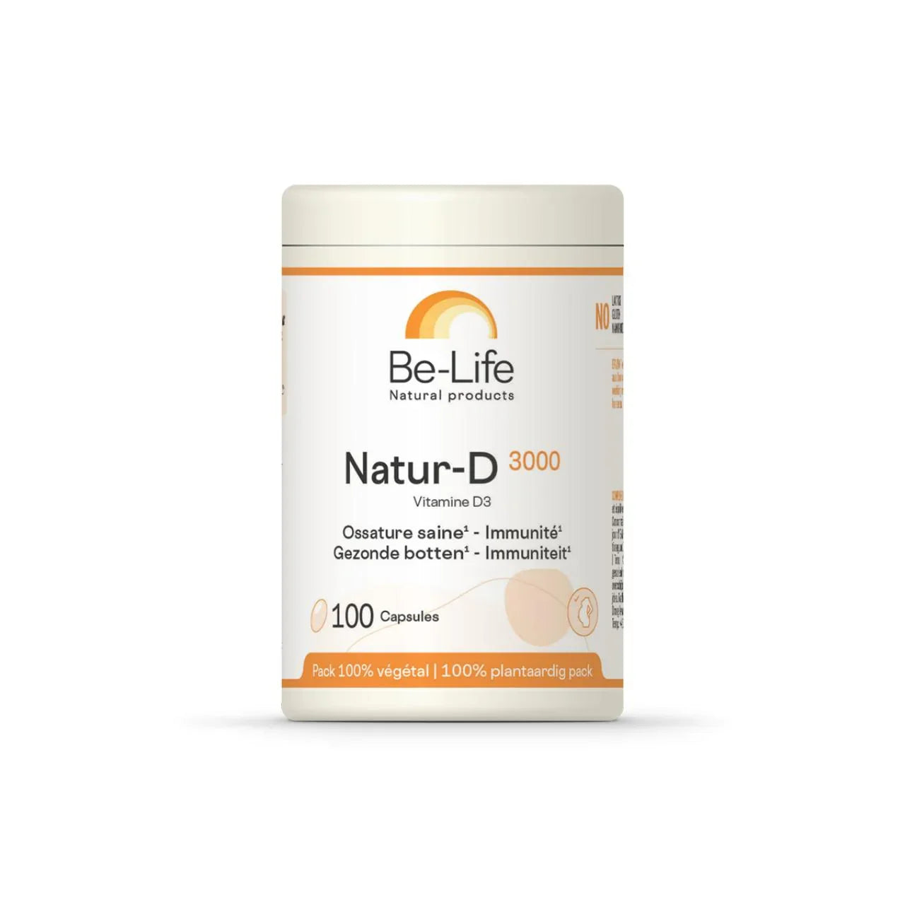 Be-Life Natur-D 3000 100 Capsules