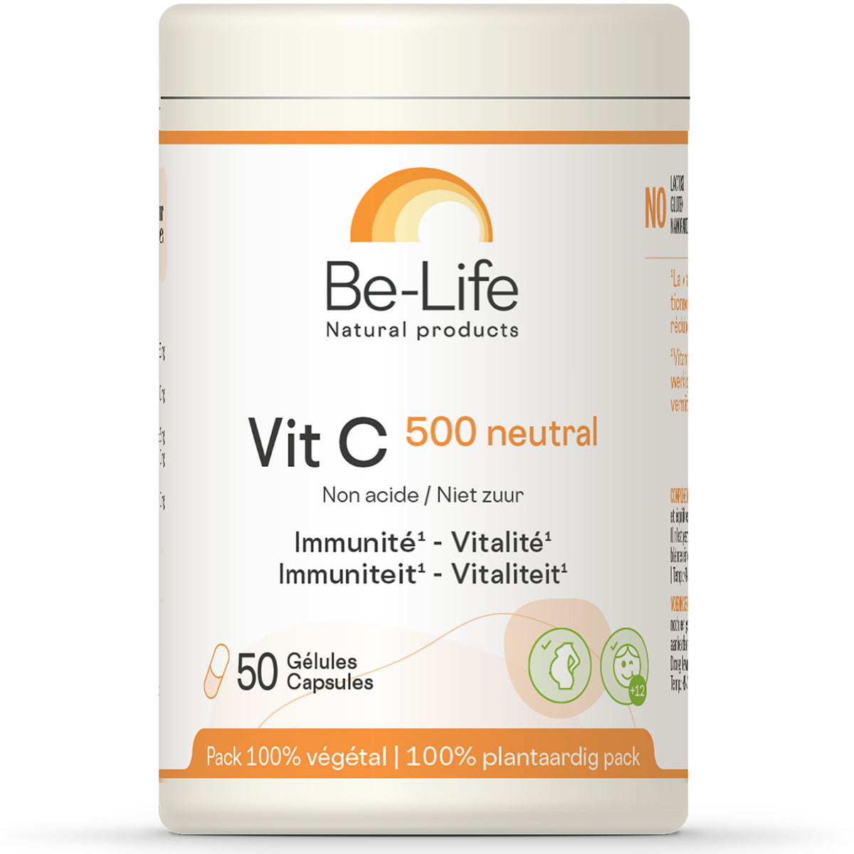 Be-Life Vitamine C 500 neutral 50.00 Capsules