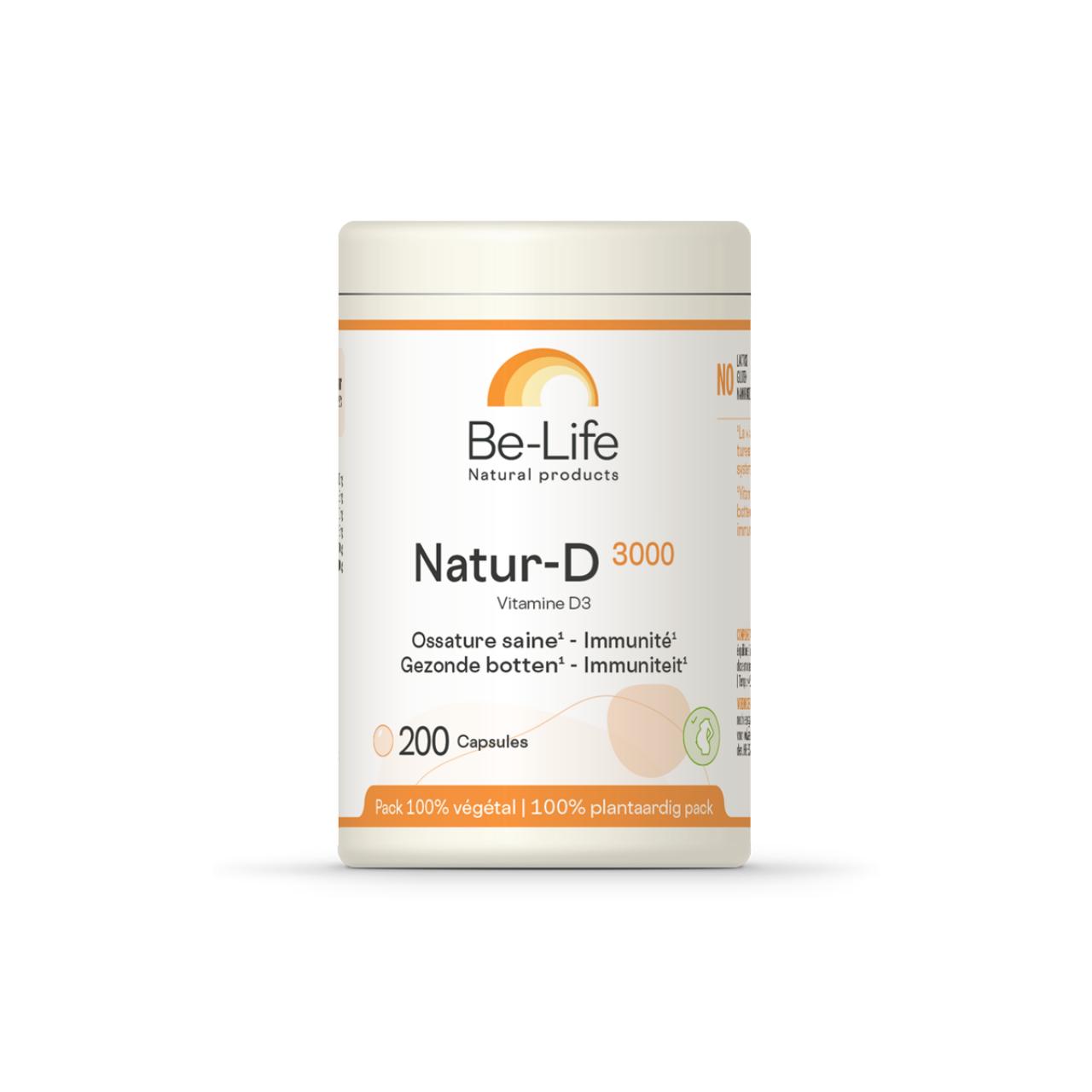Be-Life Natur-D 3000 200.00 Capsules