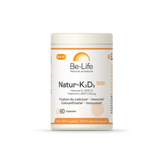 Be-Life Natur K2D3 3000 60.00 Capsules