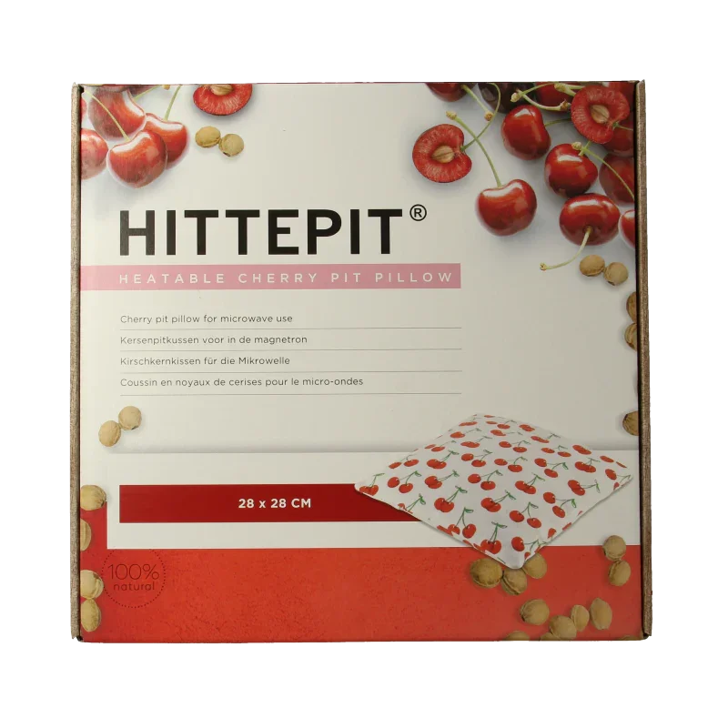 Hittepit Vierkant red cherry 1 Stuks