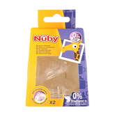 Nuby Replacement nipple slow flow 2 Stuks