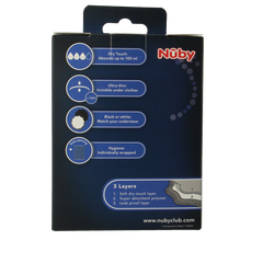 Nuby Borstcompres ultra dun 28.00 Stuks